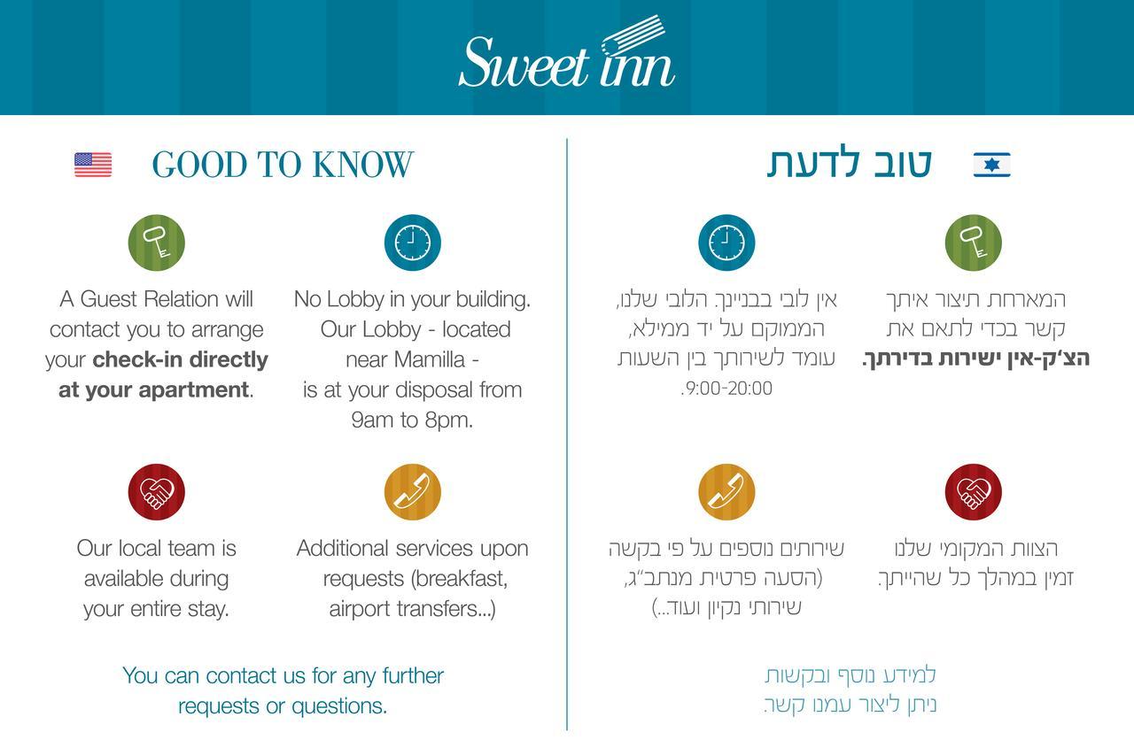 Sweet Inn - Ben Maimon 19 Jerozolima Zewnętrze zdjęcie
